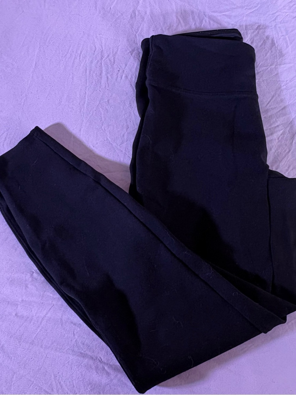 SPANX Black High-Waist Leggings